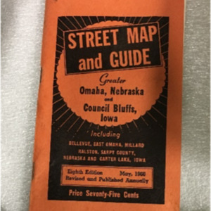 Street Map and Guide (front)