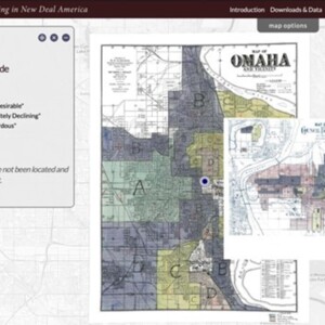 Map of Omaha and its ‘Graded’ Areas