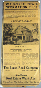 Byron Reed Realty Housing Advertisement